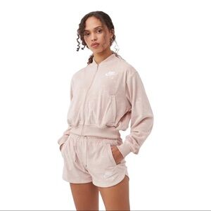 Womens Nike Air Velour full zip sweater